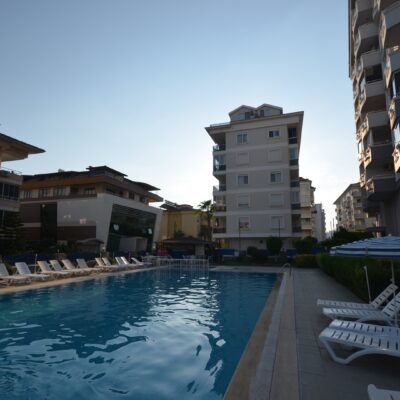 Gemeubileerd 3 kamer appartement te koop in Oba Alanya 12