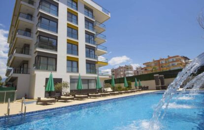 Furnished 3 Room Apartment For Sale In Oba Alanya 22