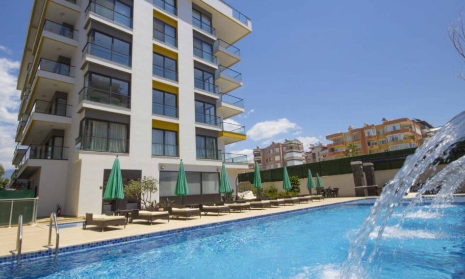 Furnished 3 Room Apartment For Sale In Oba Alanya 22