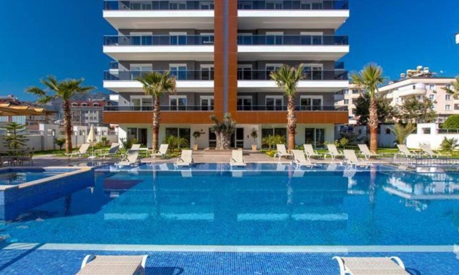 Furnished 3 Room Apartment For Sale In Oba Alanya 33