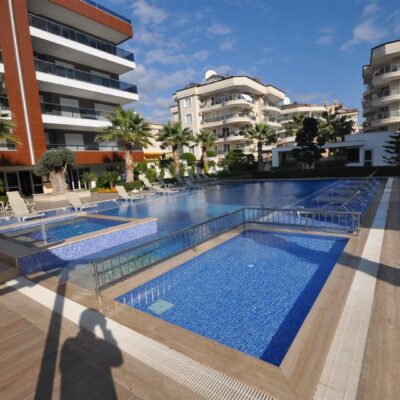 Furnished 3 Room Apartment For Sale In Oba Alanya 36