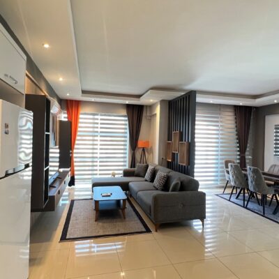 Furnished 3 Room Duplex For Sale In Cleopatra Alanya 1