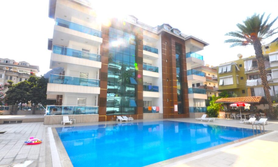 Furnished 3 Room Duplex For Sale In Cleopatra Alanya 15