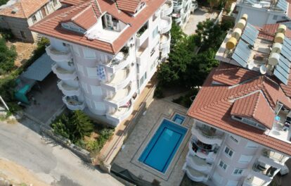 Namješten jeftin trosoban stan na prodaju u Sugozu Alanya 1