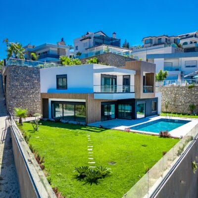 Luxury Sea View 6 Room Villa For Sale In Kargicak Alanya 1