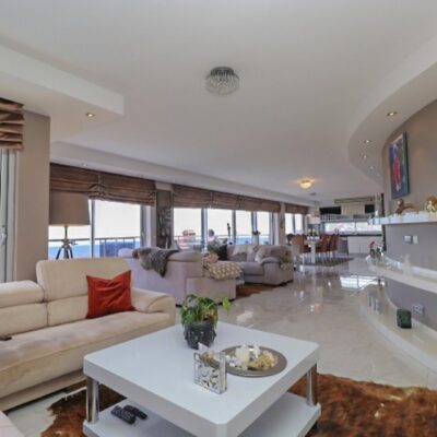 Sea View Furnished Luxury 8 Room Villa For Sale In Alanya 3