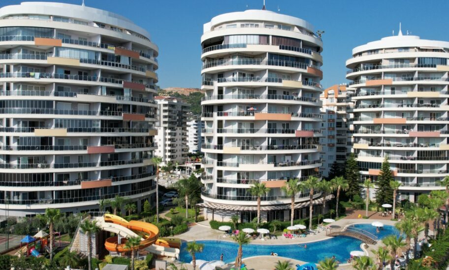 Sea View Luxury 5-rums takvåning i duplex till salu i Cikcilli Alanya 1