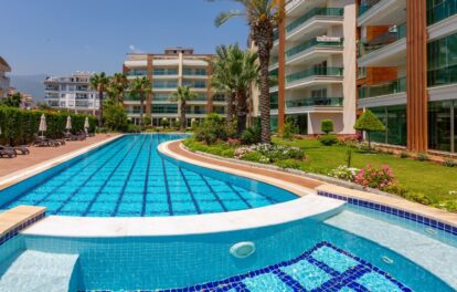 Geeignet für die Staatsbürgerschaft, 4-Zimmer-Penthouse-Maisonette zum Verkauf in Oba Alanya 15