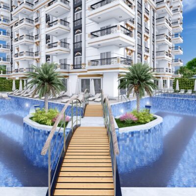 Apartments From Project For Sale In Avsallar Alanya 9