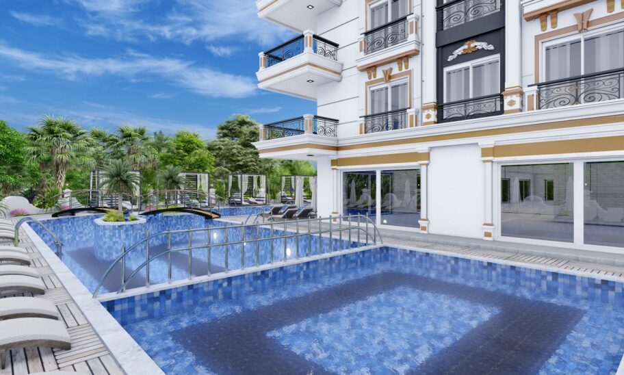 Apartments From Project For Sale In Avsallar Alanya 11