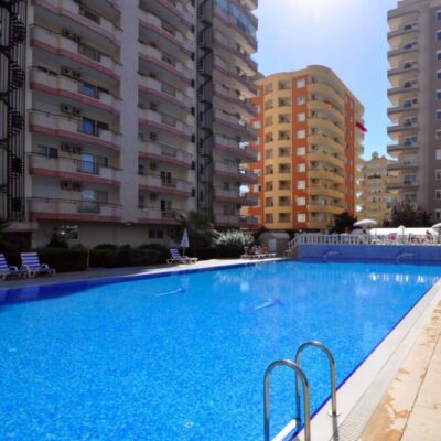 Goedkoop gemeubileerd 3 kamer appartement te koop in Mahmutlar Alanya 13