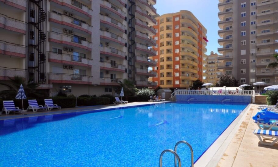 Mahmutlar Alanya'da Satılık Ucuz Eşyalı 3 Odalı Daire 13