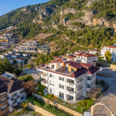 Cheap Sea View 5 Room Duplex For Sale In Bektas Alanya 11