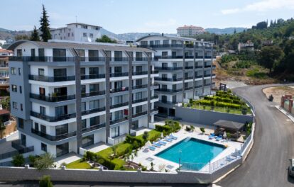 Appartement De 2 Pièces En Pleine Activité à Vendre à Kargicak Alanya 1