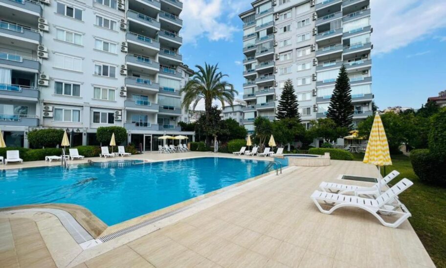 Full Activity Furnished 2 Room Flat For Sale In Cikcilli Alanya 1