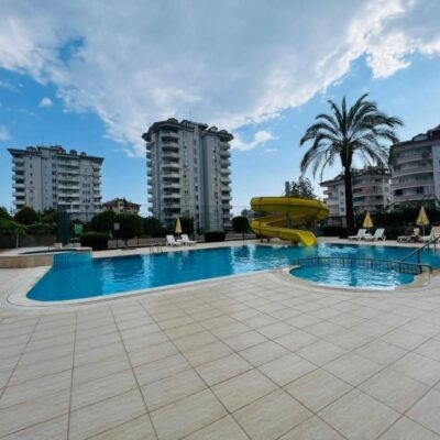 Full Activity Furnished 2 Room Flat For Sale In Cikcilli Alanya 2