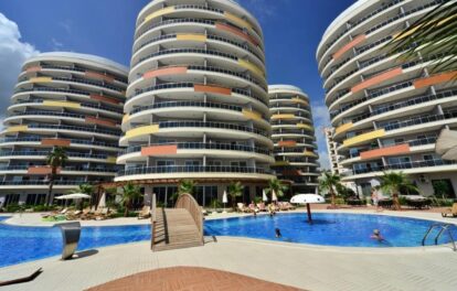 Full Activity Furnished 2 Room Flat For Sale In Cikcilli Alanya 15