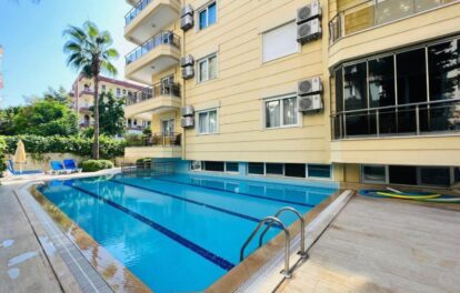 Furnished 2 Room Flat For Sale In Alanya 2