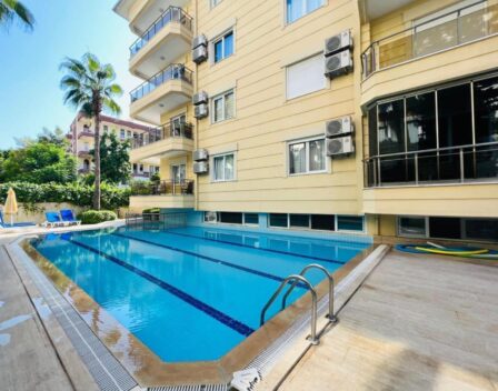 Furnished 2 Room Flat For Sale In Alanya 2