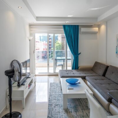 Furnished 2 Room Flat For Sale In Cleopatra Alanya 2