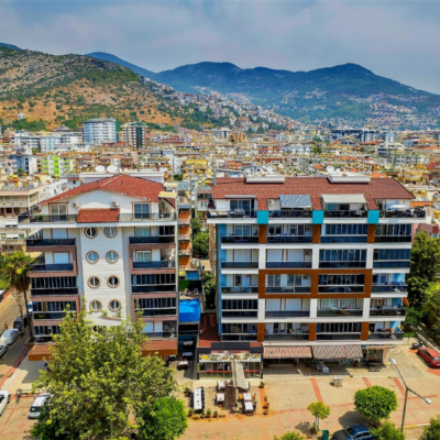 Furnished 2 Room Flat For Sale In Cleopatra Alanya 2