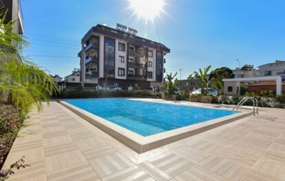 Furnished 2 Room Flat For Sale In Oba Alanya 13