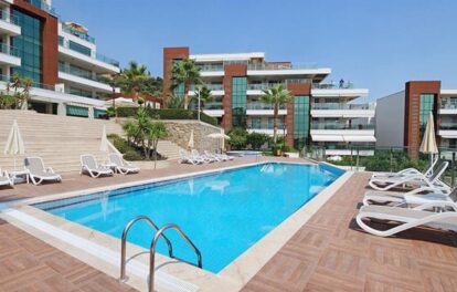 Furnished 3 Room Apartment For Sale In Cikcilli Alanya 1