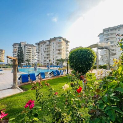 Gemeubileerd 3-kamerappartement te koop in Cikcilli Alanya 2