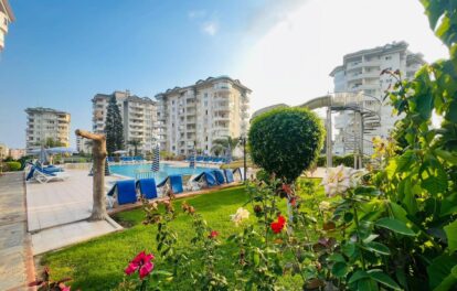 Furnished 3 Room Apartment For Sale In Cikcilli Alanya 2