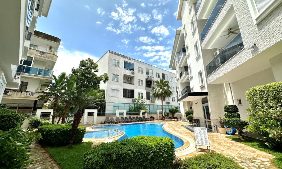 Gemeubileerd 3 kamer appartement te koop in Oba Alanya 14