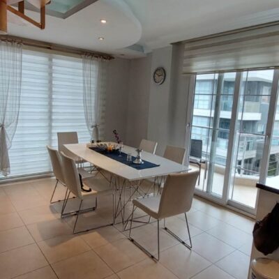 Furnished 4 Room Penthouse Duplex For Sale In Cleopatra Alanya 4