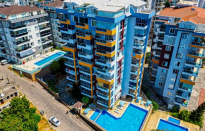 Möblierte 4-Zimmer-Penthouse-Maisonette zum Verkauf in Tosmur Alanya 1