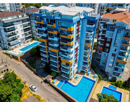 Alanya Tosmur'da Satılık Eşyalı 4 Odalı Penthouse Dubleks 1