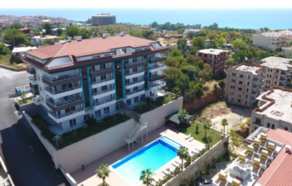 Gemeubileerde 5-kamer tuinduplex te koop in Kestel Alanya 1