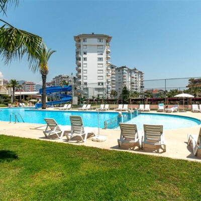 Gemeubileerd goedkoop 3 kamer appartement te koop in Cikcilli Alanya 4