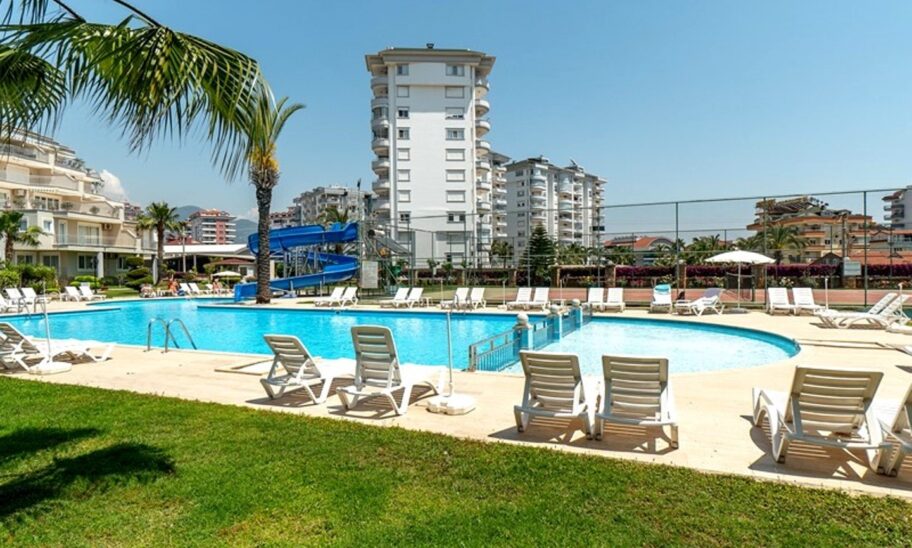 Gemeubileerd goedkoop 3 kamer appartement te koop in Cikcilli Alanya 4